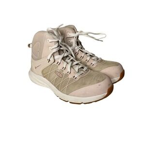 KEEN Vista Energy Safety Toe Sneakers Women’s 9.5 High Top Hiking Utility Beige